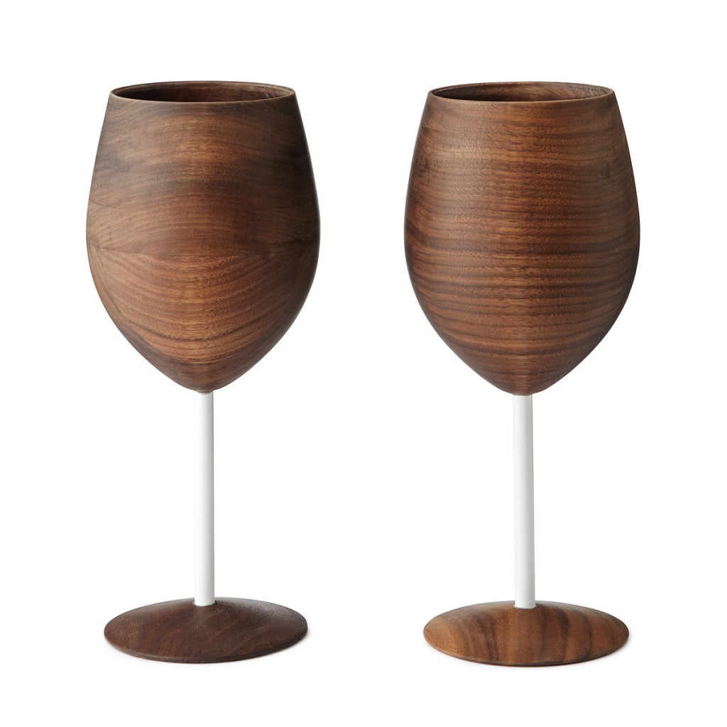 wooden glasses