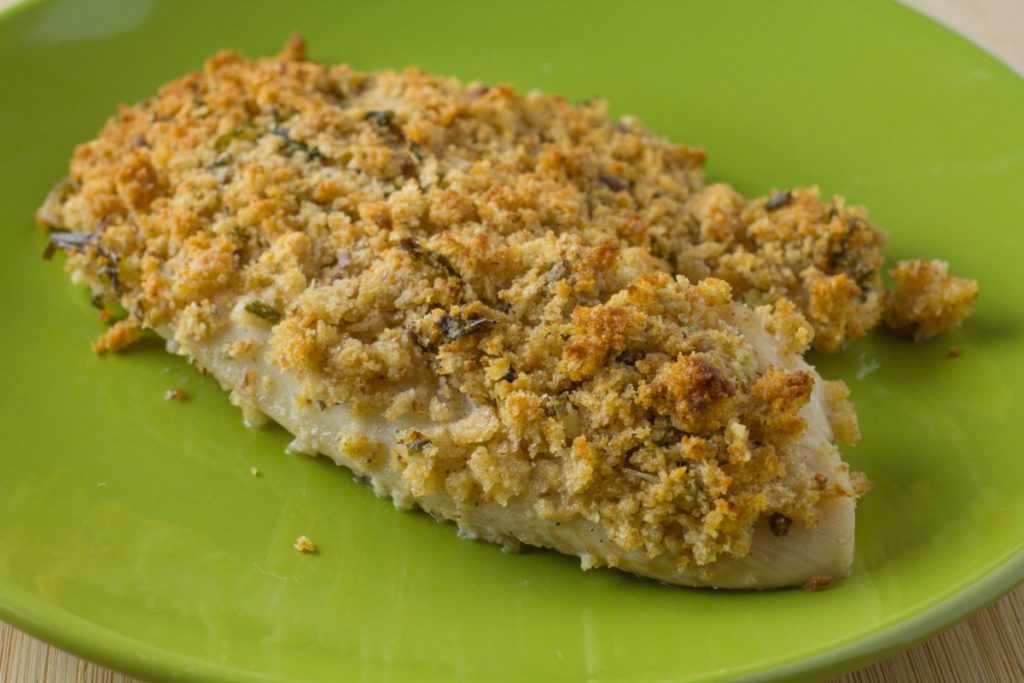 Garlic Parmesan Baked Tilapia
