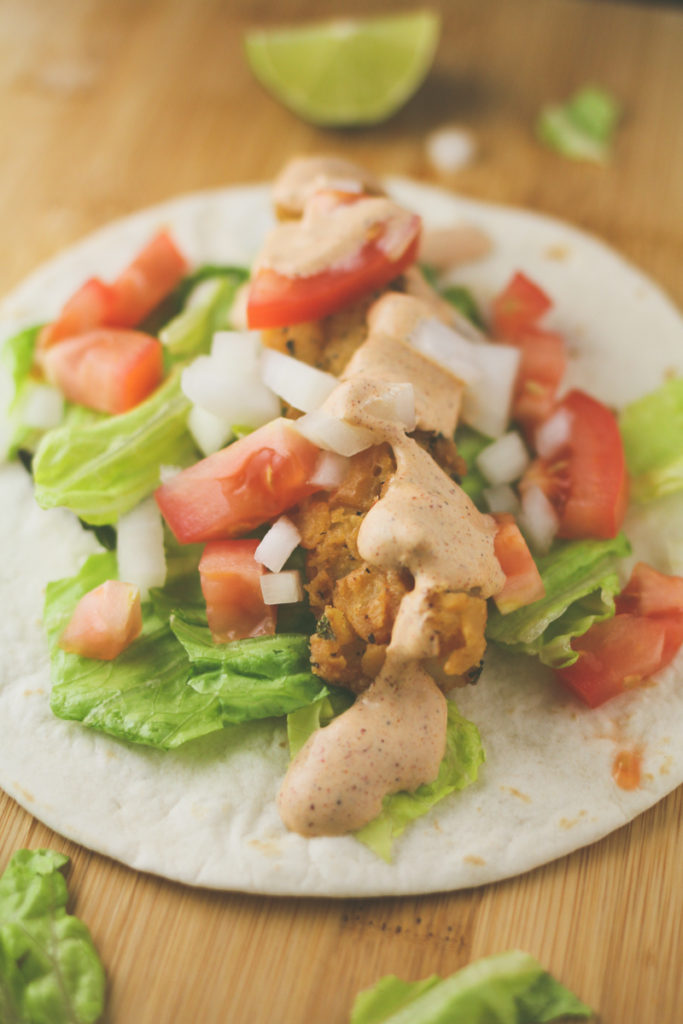 Southern Fried Fish Tacos
