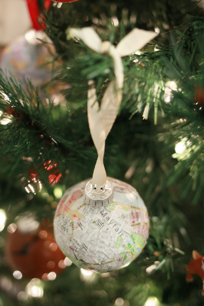 London Map Ornament